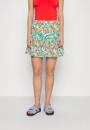 ONLY Petite ONLPELLA RUCHI SHORT SKIRT - Φούστα σε γραμμή Α - garden