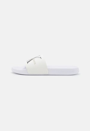 SLIDE MONOGRAM - Ciabattine - bright white