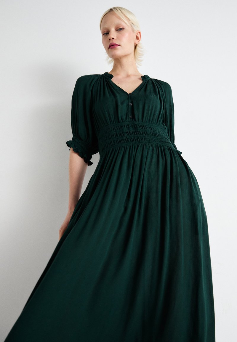 gap green maxi dress ZEN NECK MIDI - Day dress white rhythm dress on sale