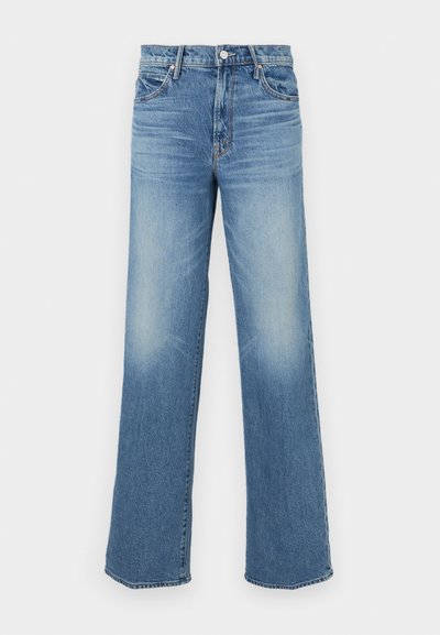 Mother MID RISE TUNNEL VISION SNEAK SUPERIOR - Široke kavbojke - blue denim