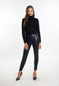 faina EMBELL - Langarmshirt - schwarz