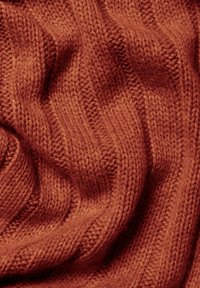 FALKE SCARF IN RIB UNISEX - Écharpe - pumpkin