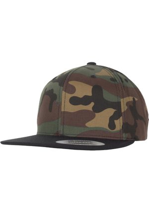 Gorra - green camo/black