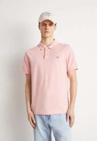 GANT - REG SHIELD - Poloskjorter - bubbelgum pink Miniatyrbilde 1