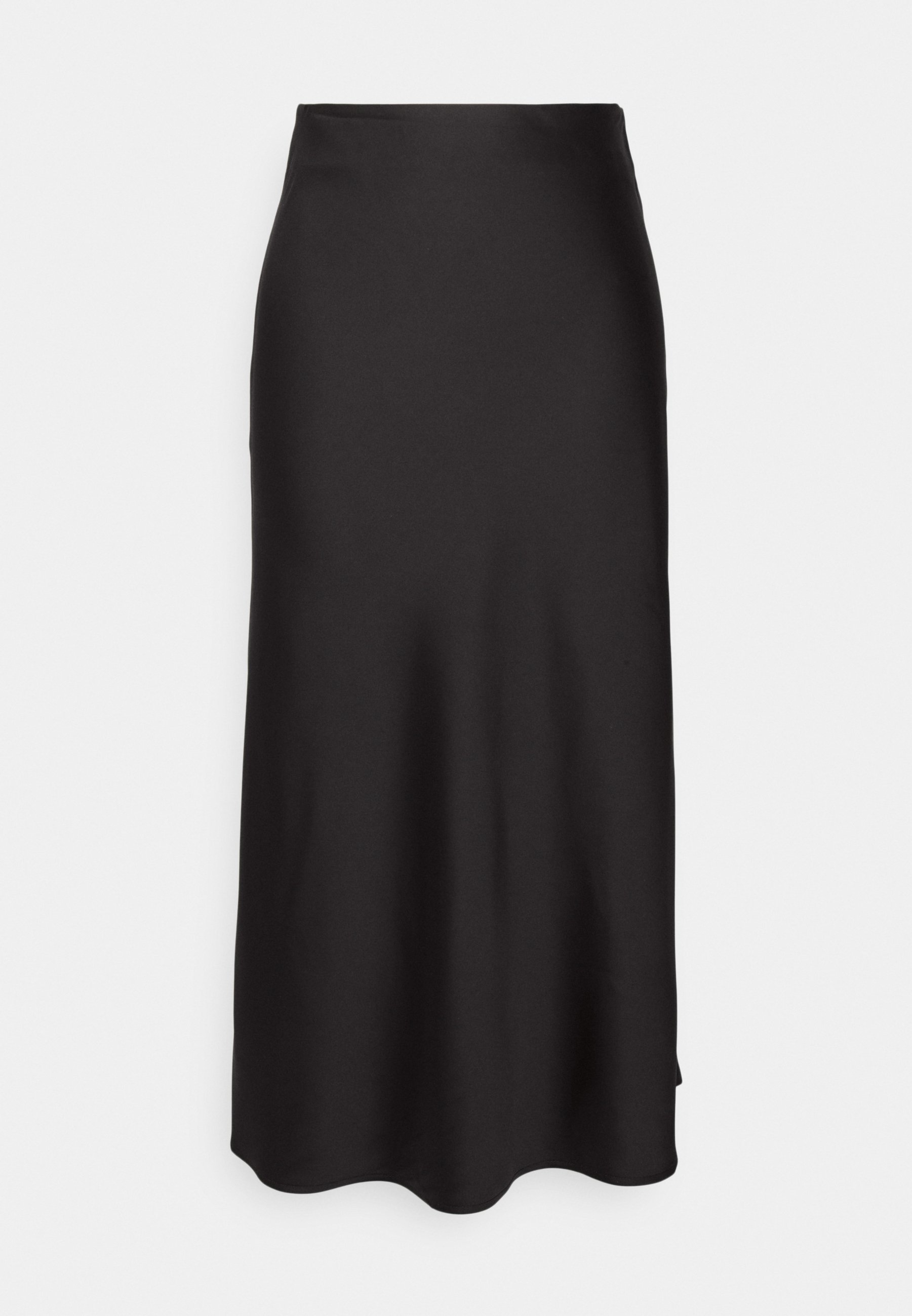Black A-line skirt