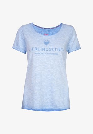 CIAEP - Print T-shirt - air blue