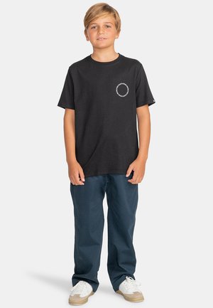 T-shirt print - flint black