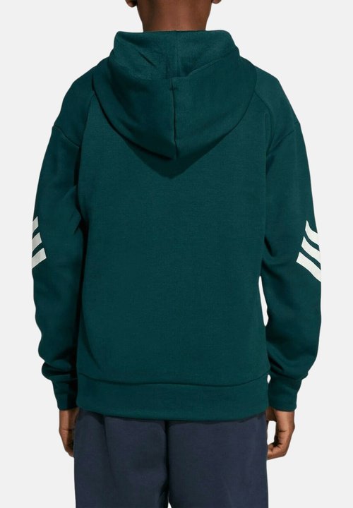 adidas J FI 3S FZ HD - Sudadera con cremallera - mottled gre — photo 2
