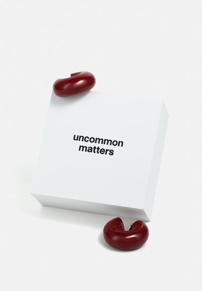Uncommon Matters BEAM EARRINGS - Cercei - cinnabar