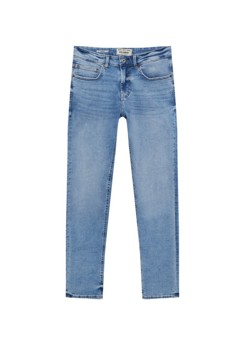 PULL&BEAR BASIC Slim fit jeans blue denim Zalando.de