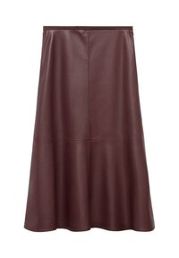 Falda acampanada - brown