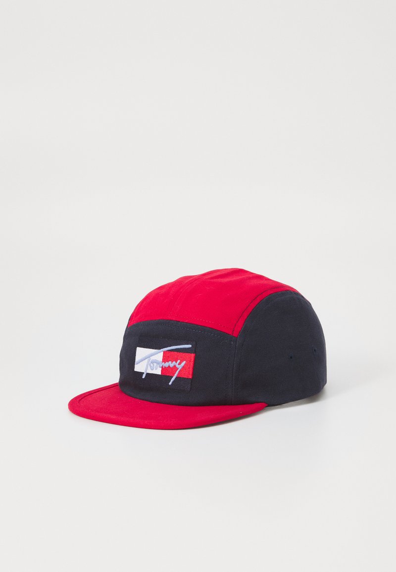 Tommy Hilfiger SCRIPT FLAG UNISEX - Cap - space blue colourblock