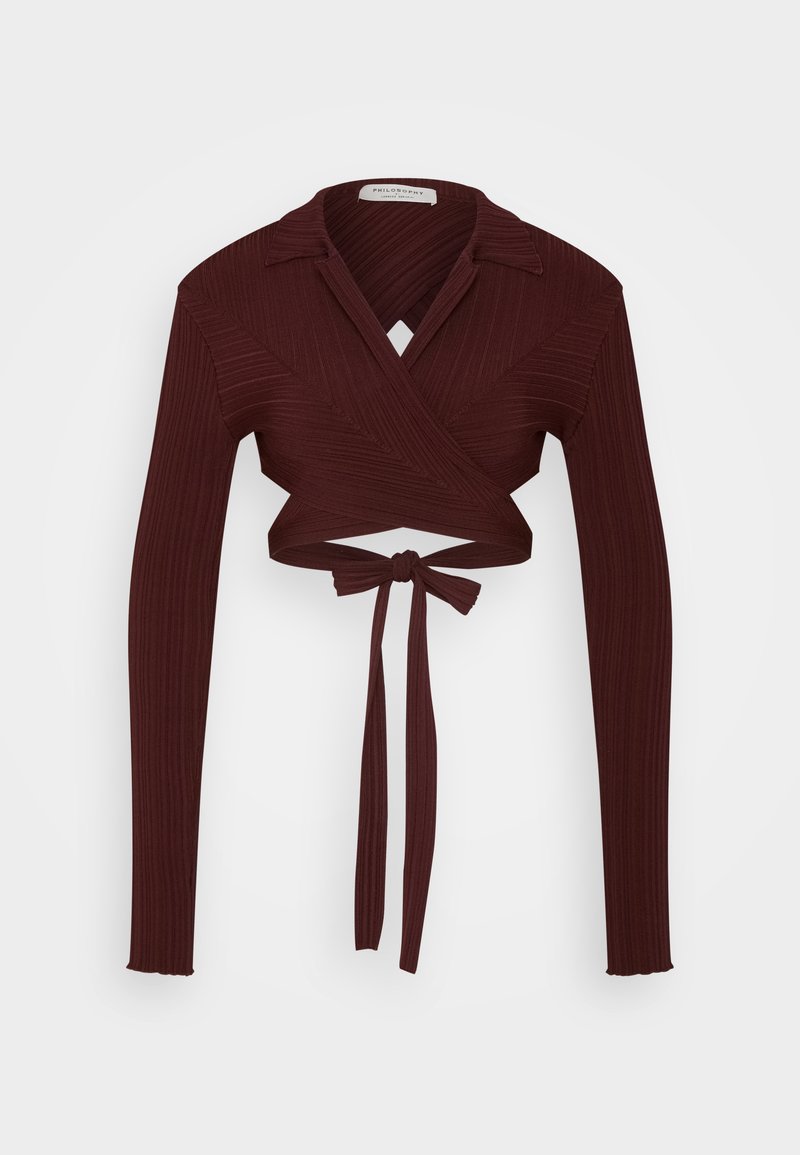 Philosophy di Lorenzo Serafini Longsleeve paars