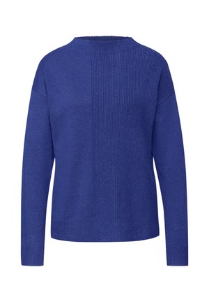 STRUKTURMIX PULLOVER - Neule - blau