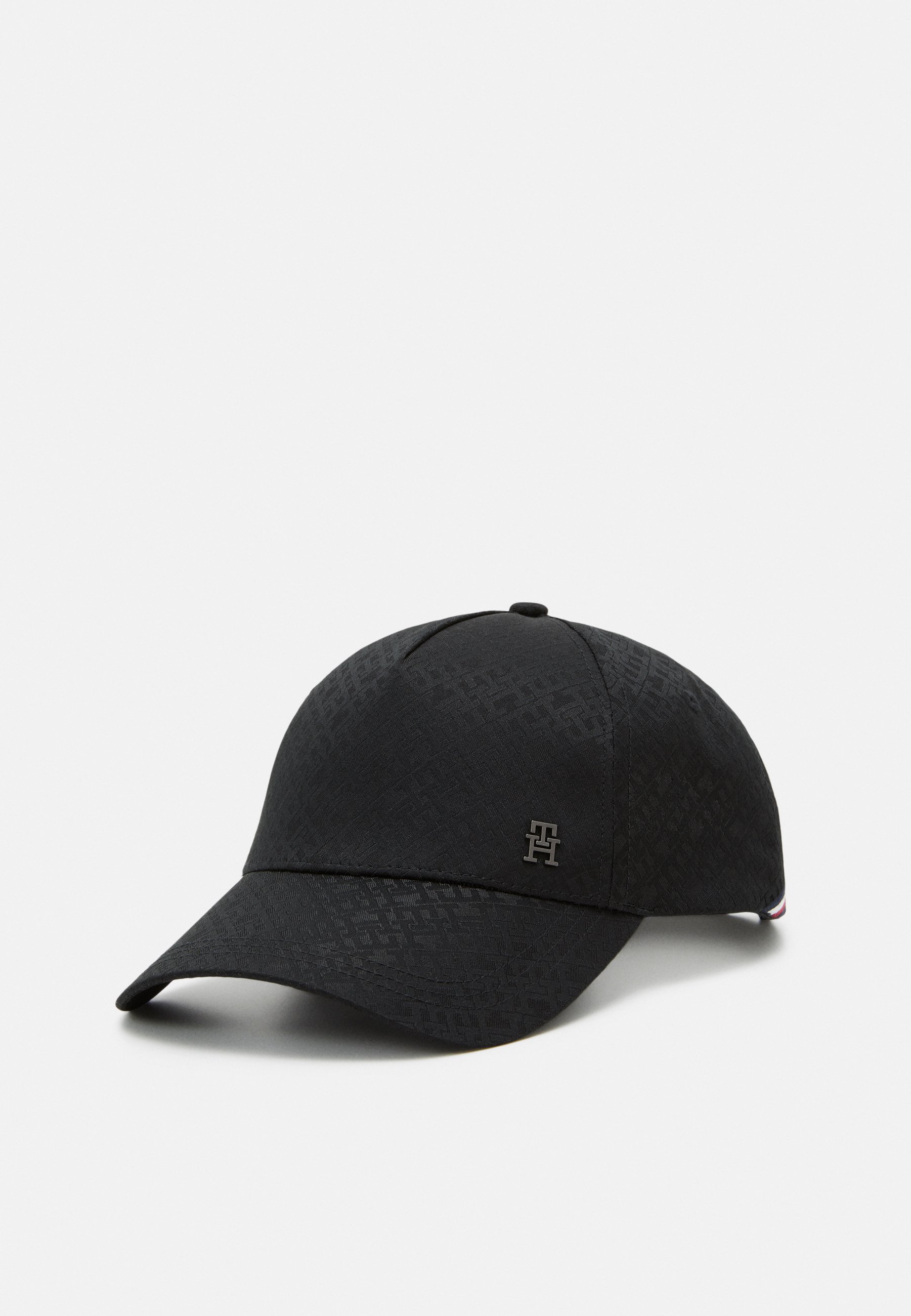 Tommy Hilfiger ELEVATED CORPORATE MONOGRAM - Cap - black/schwarz 