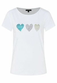 More & More Camiseta estampada - white