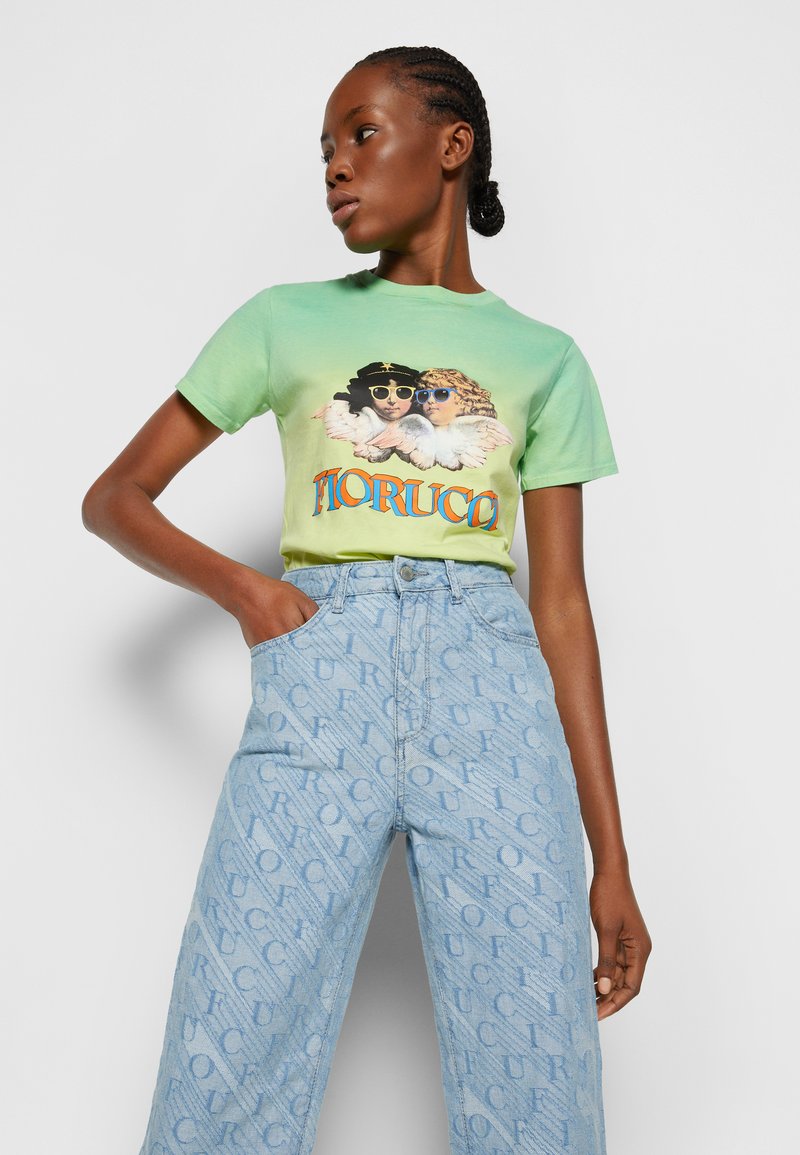 Damen Bekleidung | Fiorucci MONOGRAM Jeans Relaxed Fit blue/blau - TV41687 Damen Bekleidung | Fiorucci MONOGRAM Jeans Relaxed Fit blue/blau - TV41687