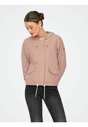 ONLSKYLAR HOOD SPRING - Veste mi-saison - misty rose