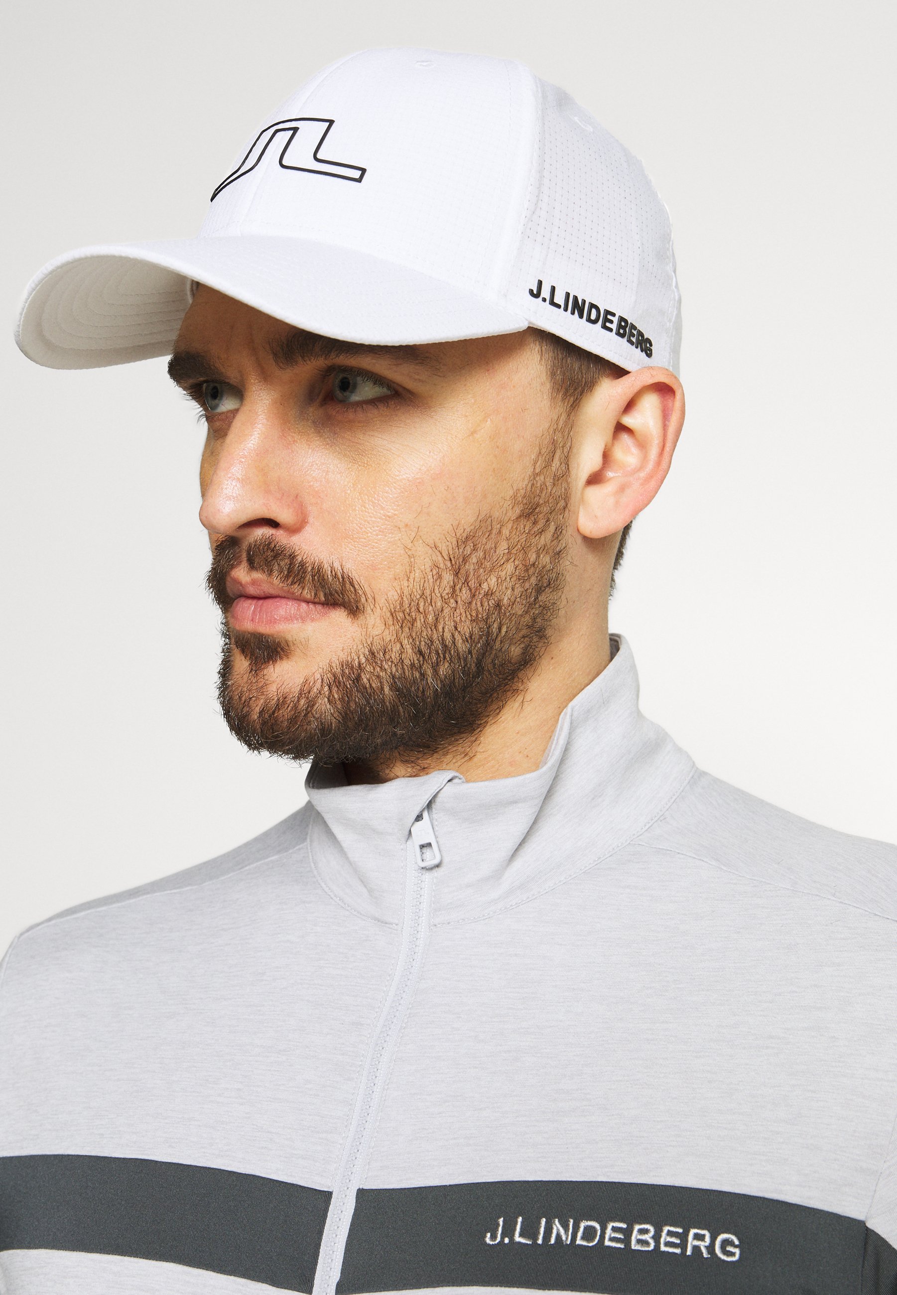 J Lindeberg Caden Golf Cap White Zalando Co Uk