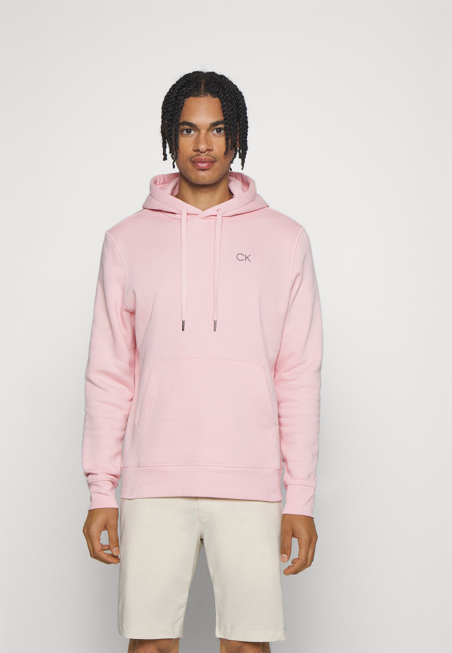 pink calvin klein sweatshirt