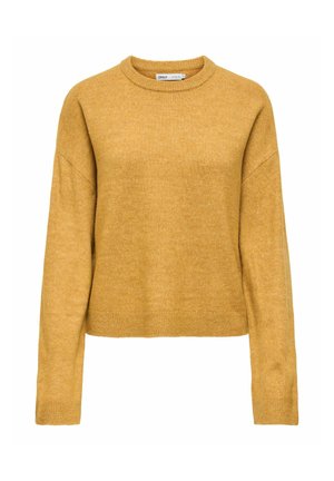 ONLY, ONLSIMONI L/S O-NECK PULLOVER KNT NOOS - Maglione - wood thrush