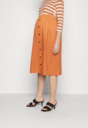 MLBEACH MIDI SKIRT  - Pouzdrová sukně - bombay brown