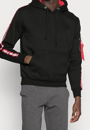 Jersey con capucha - black