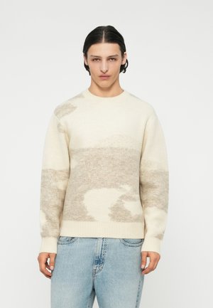JCOFLARE CREW NECK - Πουλόβερ - rainy day/paloma