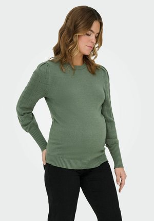 PULLOVER OLMMATTI - Pullover - agave green