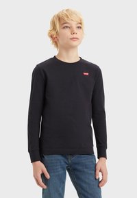 Levi's® - BATWING CHEST HIT TEE - Hosszú ujjú felső - black Miniatűr kép 1