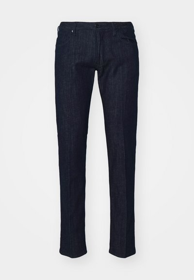 Emporio Armani 5 POCKETS PANT - Prigludę džinsai - blue denim