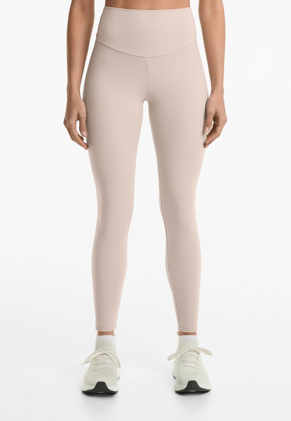 COMFORTLUX HIGH-RISE ANKLE-LENGTH - Tights - mottled beige