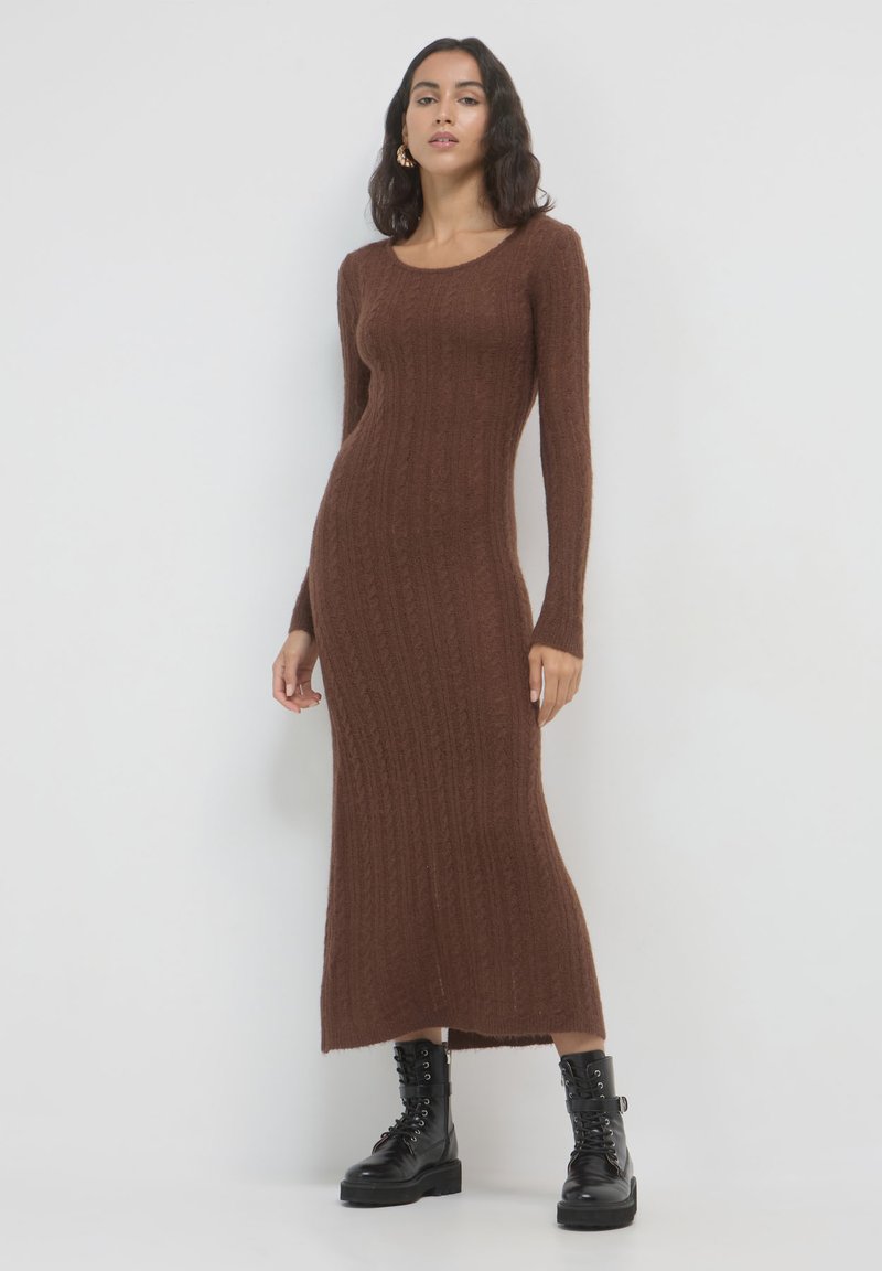 Calliope LUNGO - Vestito lungo - marrone