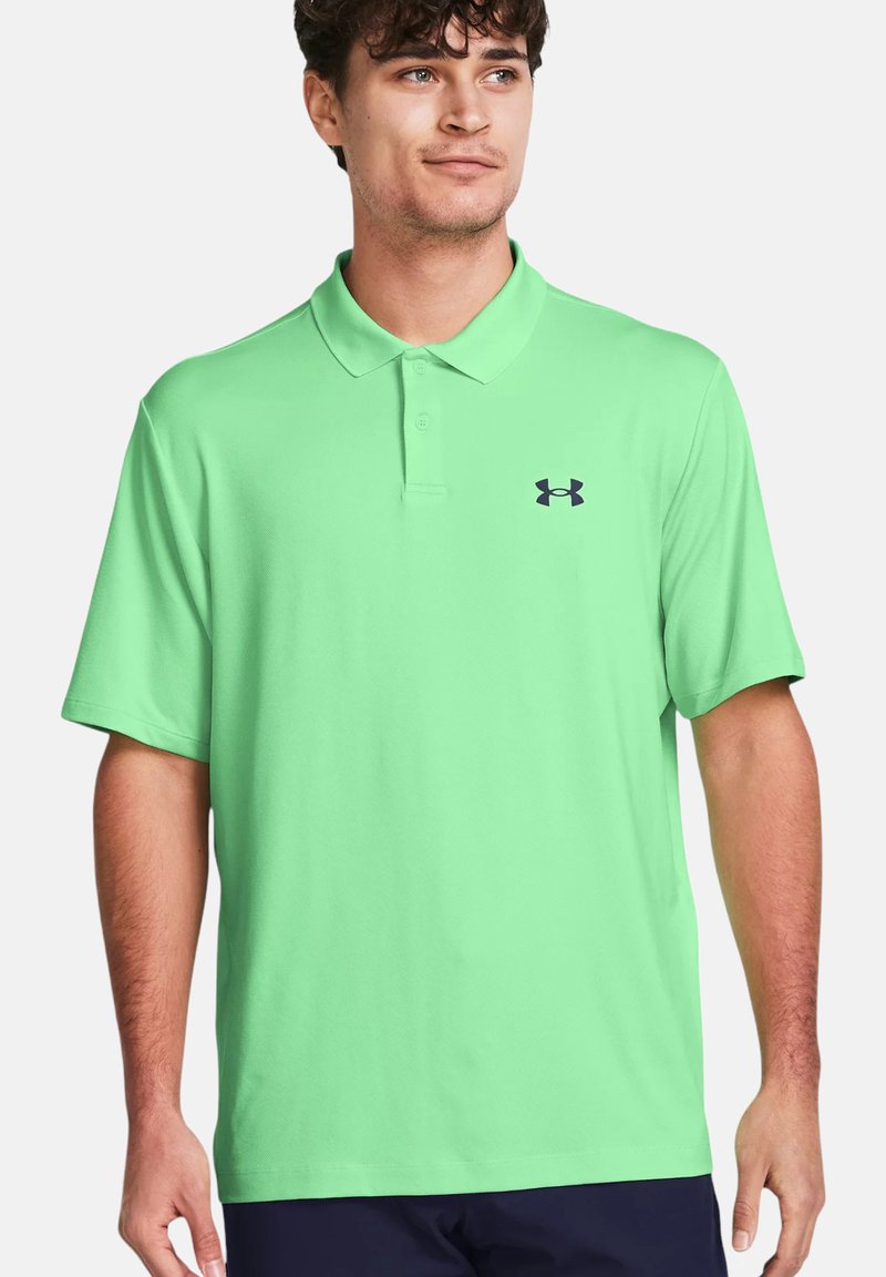 Under Armour SHORT-SLEEVE PERFORMANCE 3.0  - Poloshirt - gruen