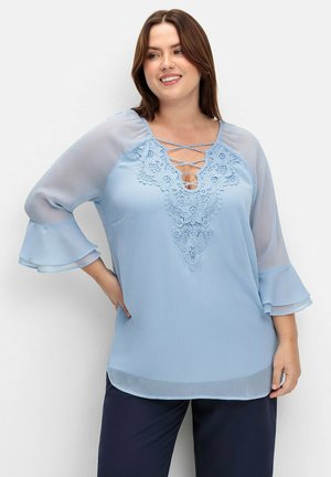 Sheego, Bluse - bleu
