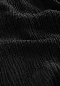 PETITE FIT - WIDE TEXTURED - Püksid - black