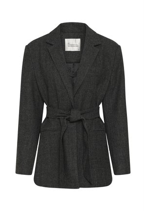 My Essential Wardrobe, MWLAYLA BLAZER - Klassischer Mantel - dark grey melange