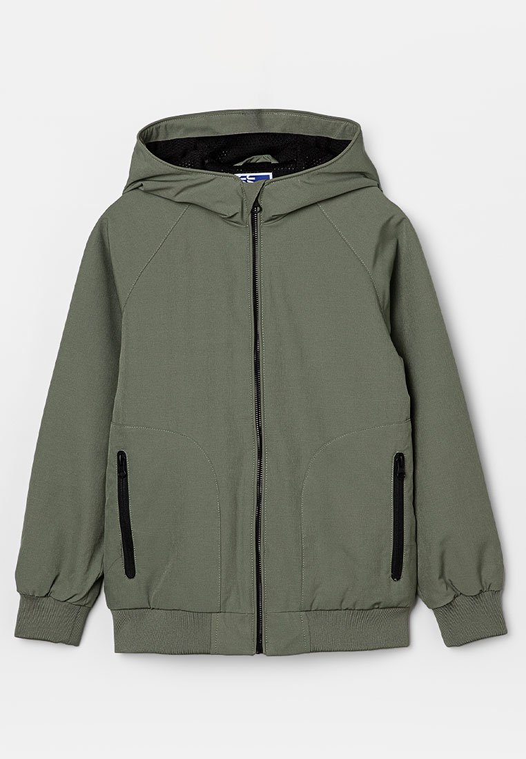 Jack & Jones Junior Lichte jas groen