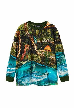 NATURE MESSAGES - Longsleeve - green