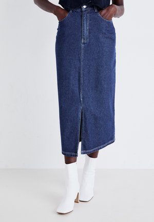 SKIRT - Denimová sukňa - blue wash