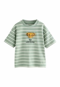 Next - SIMBA LION KING SHORT SLEEVE - REGULAR FIT - Print T-shirt - sage green Thumbnail Image 1