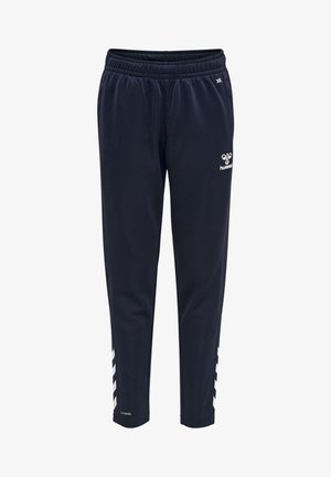 HMLCORE XK - Tracksuit bottoms - marine