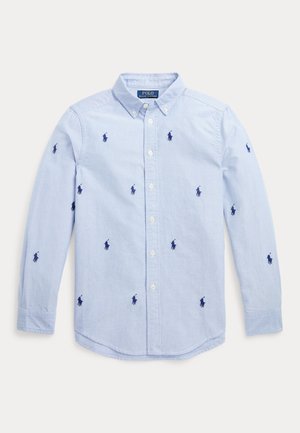 POLO PONY COTTON OXFORD SHIRT - Košeľa - blue