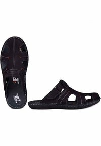 Kampol Z ZAKRYTYMI PALCAMI - Klapki płaskie