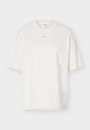 ICANIWILL, EVERYDAY OVERSIZED  - Μπλουζάκι με στάμπα - cream