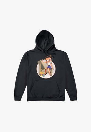 Henry Tiger, BETTY BOOP PIN - Hættetrøje - black