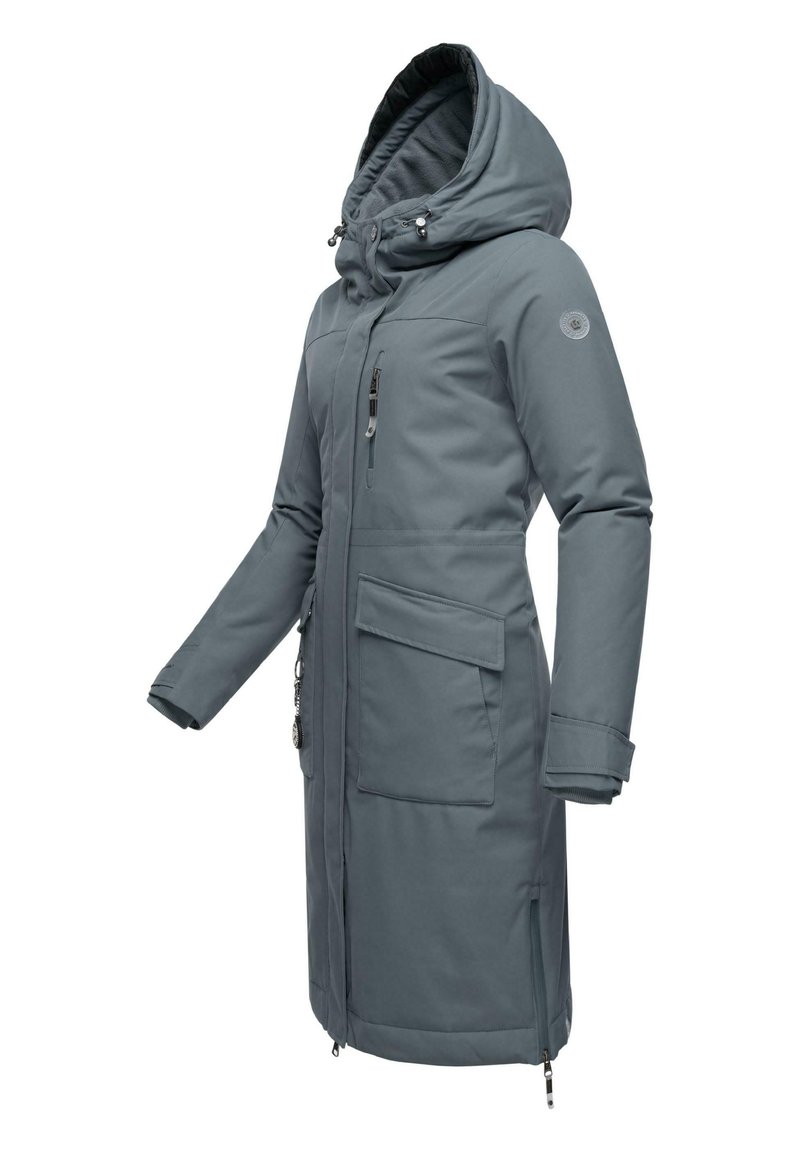Ragwear WINTERMANTEL REFUTURA REMAKE Winter coat grey