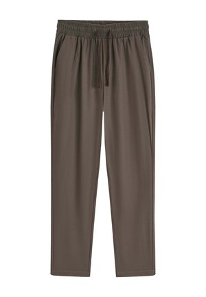 FRILIVIN, PANTALON CASUAL À CORDON - Pantalon classique - marron