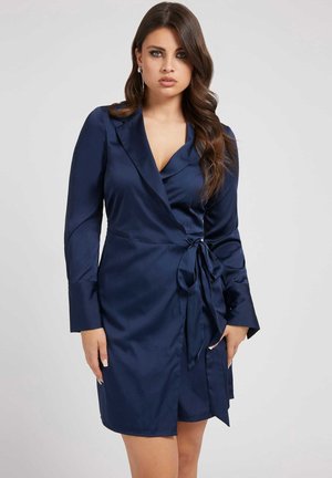 ADAIR WRAP DRESS - Cocktailjurk - blau