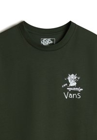 Vans BOARD GANG - T-Shirt print - dark green